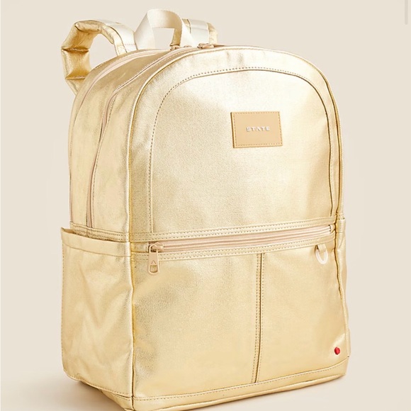 STATE Other - State kids' Kane double pocket backpack in metallic Gold $130